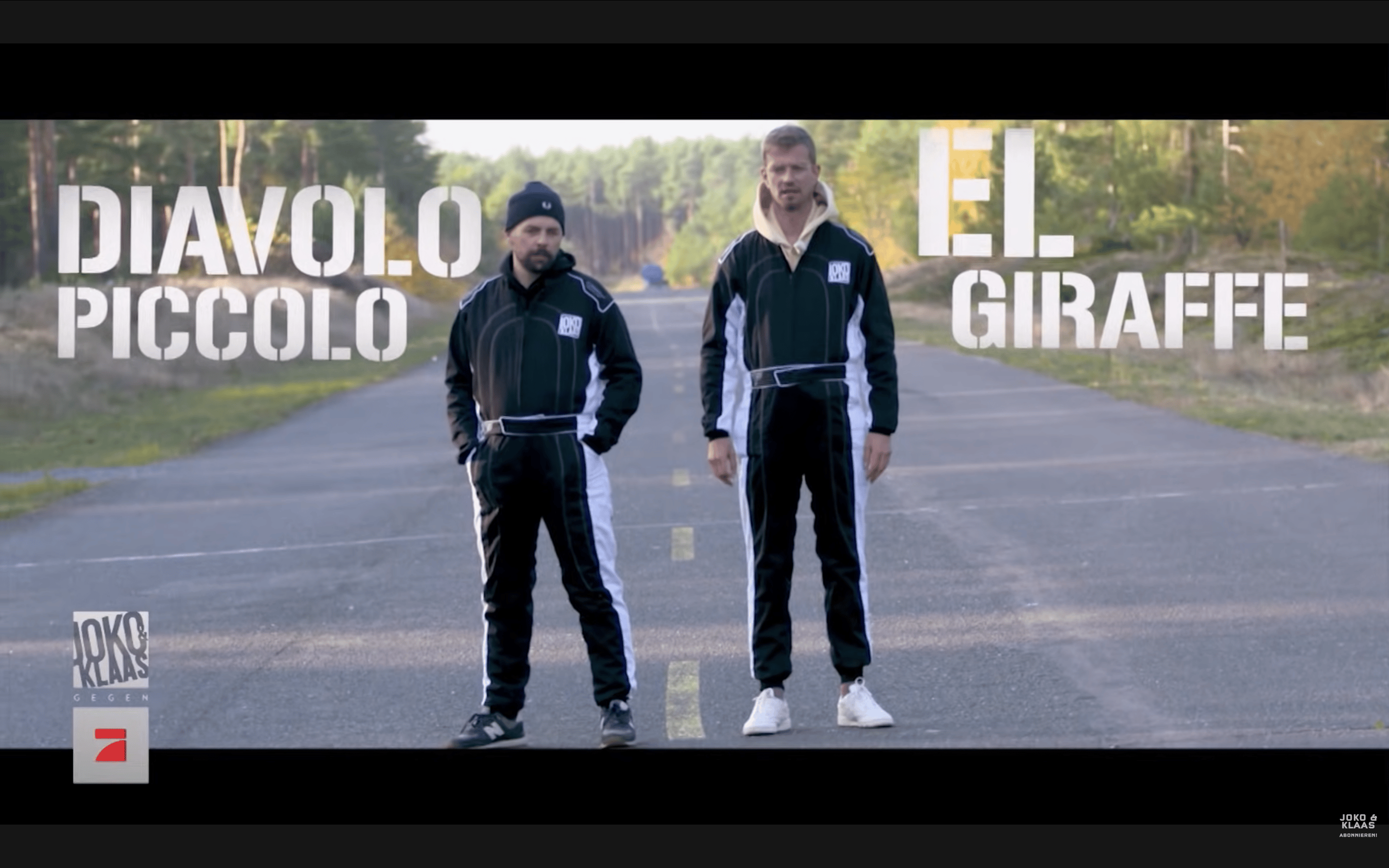 Stuntlizenz — Diavolo Piccolo & El Giraffe